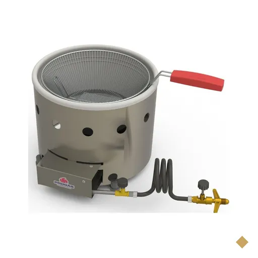 Tacho Fritador a Óleo Progas 3L PR-310G Inox Gás GLP