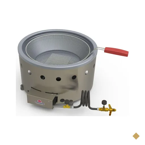 Tacho Fritador a Óleo Progas 7L PR-70G Inox Gás GLP
