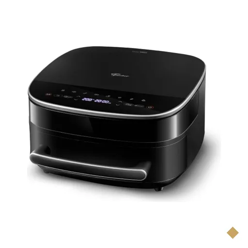 Air Fryer Fischer Dual Grill Preto 6 litros 220V