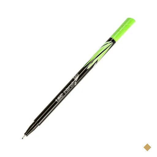 Caneta Hidrografica BIC Intensity Verde Claro, Ponta Ultra Fina de 0.4mm, Corpo…