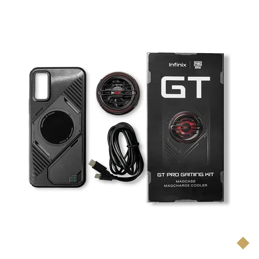 Kit Acessórios para Smartphone GT30 Pro Infinix - Capa Protetora - Adaptador…
