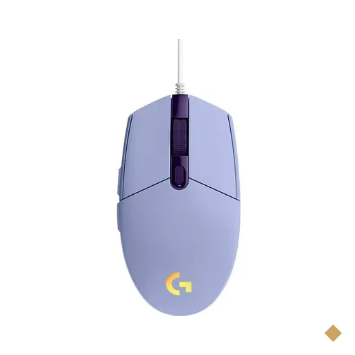 Mouse Gamer Logitech G203 LIGHTSYNC RGB, Efeito de Ondas de Cores, 6 Botões…