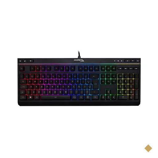 Teclado USB Gamer HyperX Alloy Core RGB HX-KB5ME2 4P4F5AA HyperX CX 1 UN
