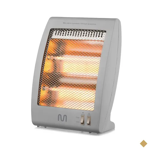 Aquecedor Halógeno 2 Resistências 800W 220V Multi - ED017OUT [Reembalado]