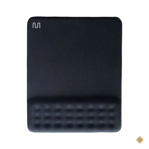 Mouse Pad Dot com Apoio de Pulso Gel Preto Multi (Multilaser) - AC365OUT…