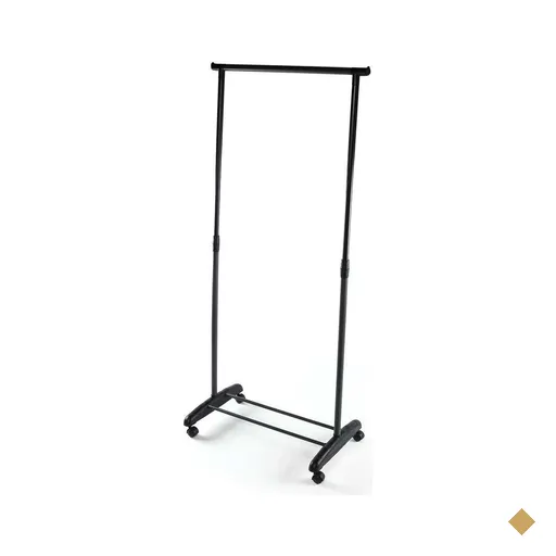 Arara Regulável com Sapateira Standard Arthi - Preto