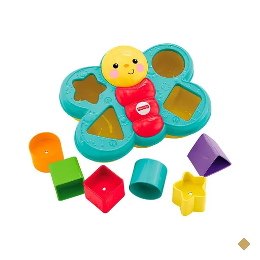 Brinquedo De Encaixar Borboleta Fisher-Price
