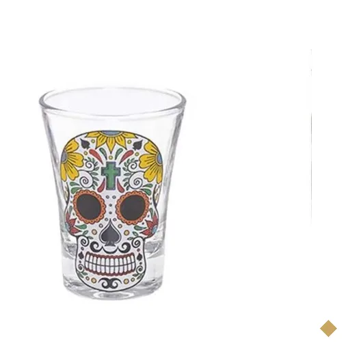 Copo Shot Campana Decormartin 7Ml Vidro - Sortido