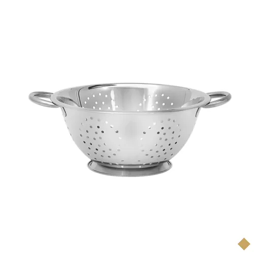 Escorredor de Massa 24cm Inox Western - Prata