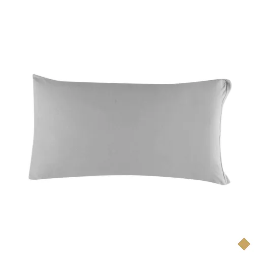 Fronha Avulsa 100% Algodão Malha Fio Penteado Havan Casa 1 Pç - Cinza