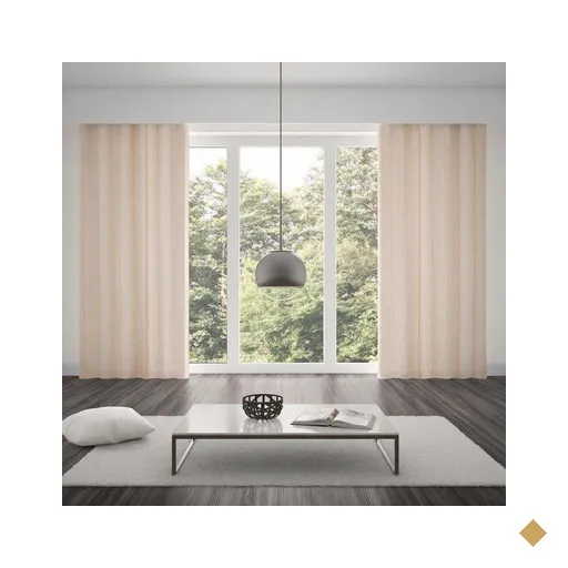 Cortina para Quarto e Sala 4,00 X 2,30M Chenille Havan Casa - Natural