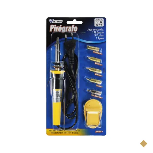 Pirógrafo PI-06 30 Watts 127 Volts Western - 127V