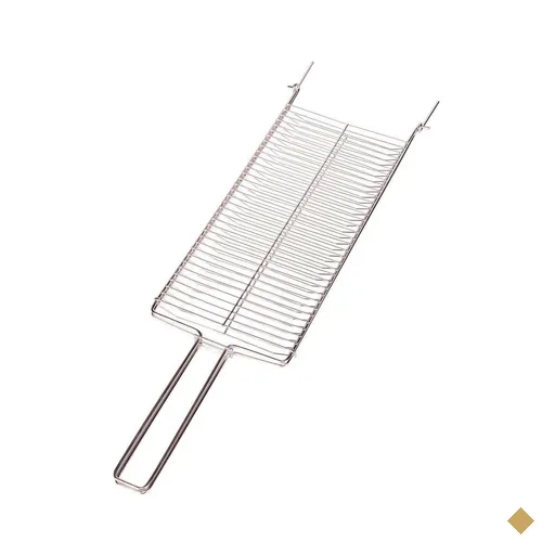 Grelha para Miúdos em Aço Cromado 19cm x 41cm Metal ADM - DIVERSOS