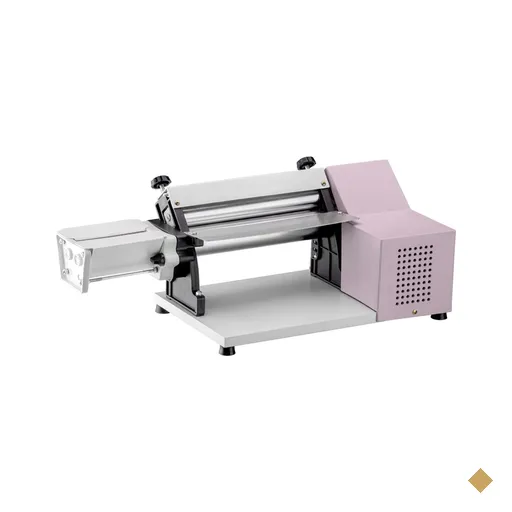 Cilindro Laminador para Massas Malta 28cm Rosa com Talharim 127V