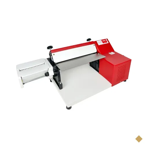 Cilindro Laminador para Massas Malta 28cm Vermelho com Talharim 127V