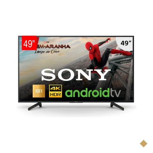 TV LED Sony 49" XBR-49X805G Smart UHD 4K, 4K X-Reality Pro, X-Protection Pro…