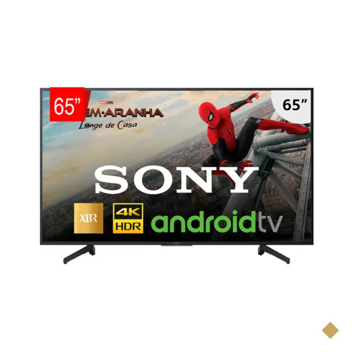 TV LED 4K Sony 65" XBR-X805G Smart, com pesquisa de voz, Google Assistente…