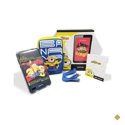 Tablet Positivo Twist Tab Minions com Capa, 7'', 64GB, Quad-Core - T780MF