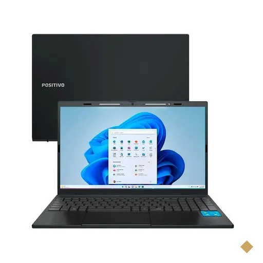 Notebook Positivo Vision C15M 15.1'', 128 GB eMMC, Windows 11 - C4128B-15