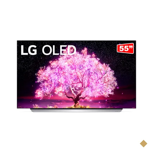 Smart TV LG 55" 4K OLED55C1 120Hz G-Sync FreeSync 4x HDMI 2.1 Inteligência…