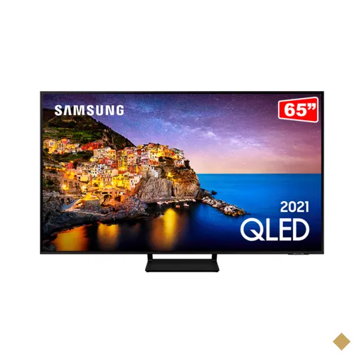 Samsung Smart TV 65" QLED 4K, Modo Game, Processador IA, Alexa built in | Preto