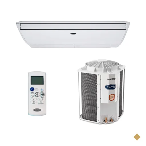 Ar Condicionado Piso Teto Carrier Inverter, Gás Refrigerante R-410A, Branco |…
