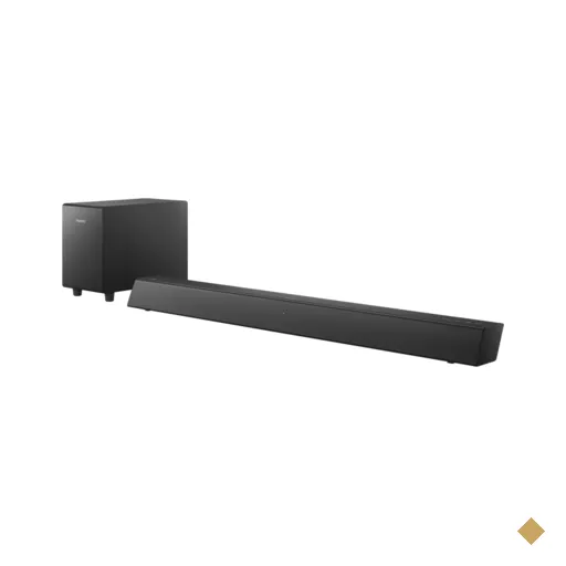 Soundbar Philips 2.1, Subwoofer Wireless, Bluetooth, HDMI ARC, TAB5305/78, 70W…