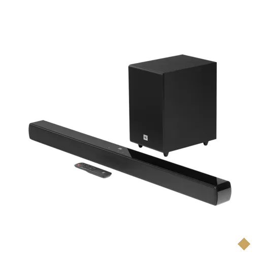 Soundbar JBL Cinema SB140 2.1 Canais, Subwoofer, 60W RMS | Preto