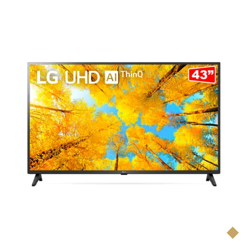Smart TV LG 43" 4K UHD 43UQ7500 WiFi Bluetooth HDR ThinQAI compatível com…