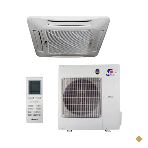 Ar Condicionado Cassete Inverter Gree, Quente/Frio, Branco - GKH24D3FI -…