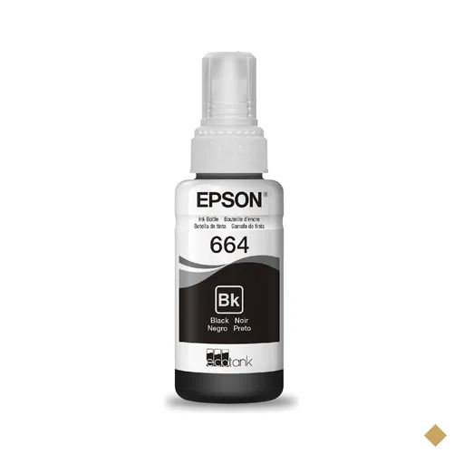 Tinta Original Epson T664 Preto - T664120