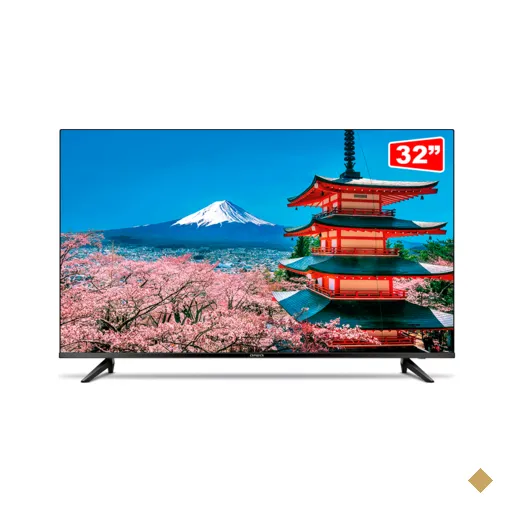 Smart TV Aiwa LED 32" HD, Linux - AWS-TV-32-BL-01 | Preto