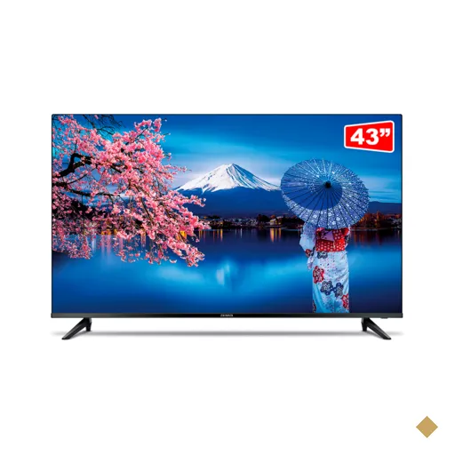 Smart TV Aiwa LED 43" Full HD, Linux - AWS-TV-43-BL-01 | Preto