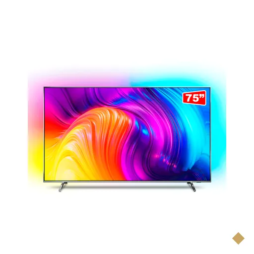 Smart TV Philips 75" 4K UHD LED 75PUG8807/78, Ambilight, Dolby Vision, Dolby…