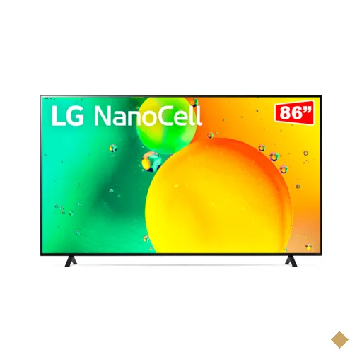 Smart TV LG 86'' 4K NanoCell 86NANO75 120Hz HDMI 2.1 Nvidia GEFORCE NOW ThinQAI…
