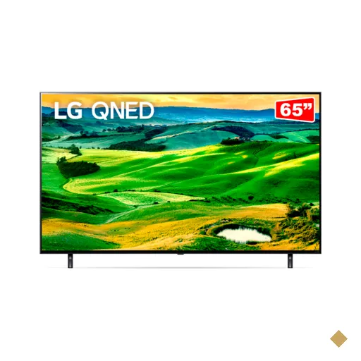 Smart TV LG 65 4K Quantum Dot NanoCell 65QNED80 120Hz FreeSync HDMI 2.1…