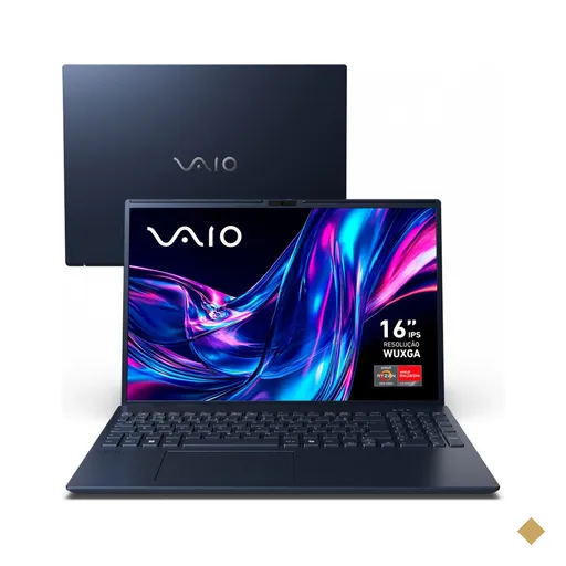 Notebook Vaio FE16 AMD® Ryzen 7-5825U Windows 11 Home 16GB RAM 512GB SSD 16"…