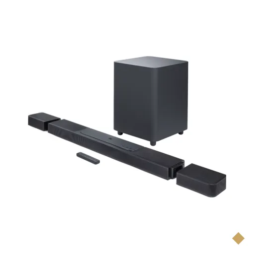 Soundbar JBL Bar 1300X com 11.1.4 Canais | Preto