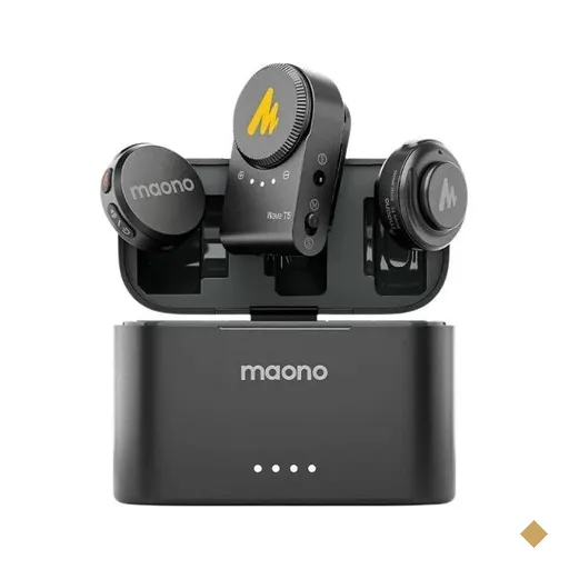 Microfone de lapela sem fio Maono Wave T5 WM650 PA2