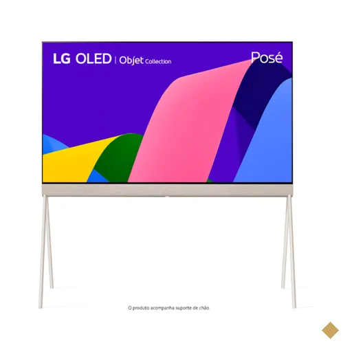 Smart TV LG 55'' 4K 55LX1Q OLED Evo Objet Collection Posé, 120Hz, Design 360…