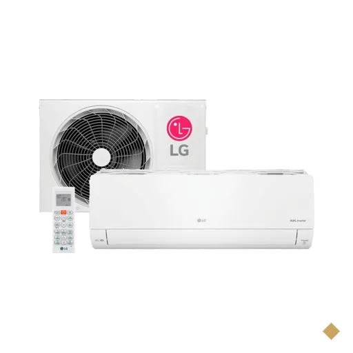 Ar Condicionado Split LG Dual Inverter Voice 9.000 BTU's Quente/Frio, Conexão…