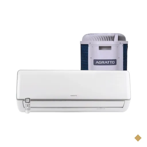 Ar Condicionado Split Hi Wall Agratto NEO TOP Inverter 12.000 BTU's Frio, Gás…