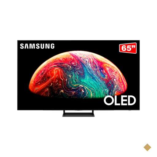 Samsung Smart TV 65" OLED 4K 65S90C, 144hz, Processador com IA, Tela sem…