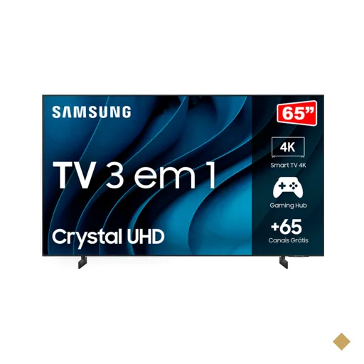 Samsung Smart TV 65" Crystal UHD 4K 65CU8000, Painel Dynamic Crystal Color…