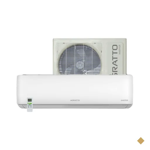 Ar Condicionado Split Hi Wall Agratto LIV TOP Inverter 18.000 BTU's Frio, Gás…