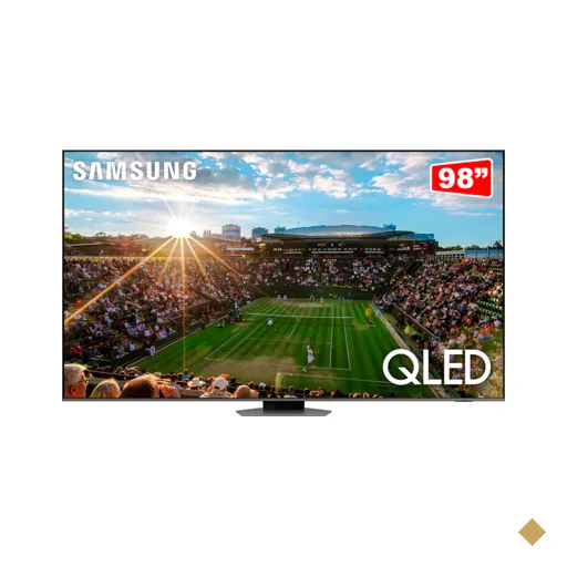 Samsung Smart TV 98" QLED Super Big 4K 98Q80C, Modo Game, Processador com IA |…