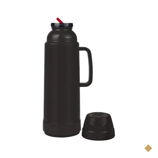 Garrafa Térmica Mor Use Flip, 1 Litro, Preto