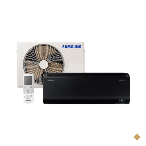 Ar Condicionado Split Inverter Samsung WindFree Black Edition 12.000 BTUs…