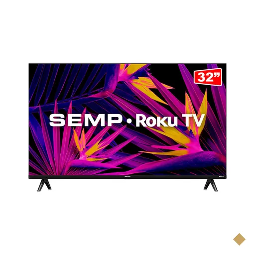 Smart TV LED 32 Semp Roku R6610 HD Wifi dual band | R6610