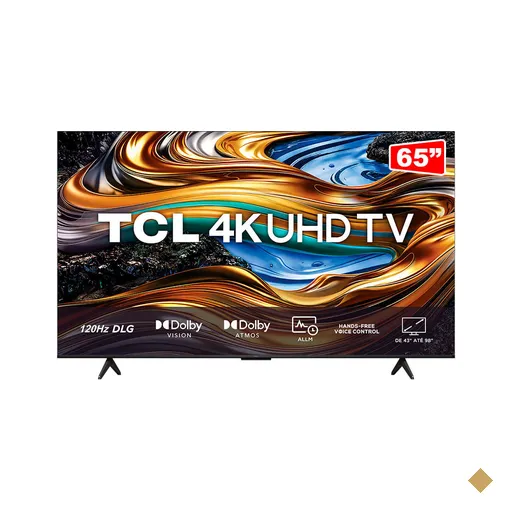 Smart TV LED 65 TCL P755 4K UHD HDR DOLBY VISION, Google Assistant | P755